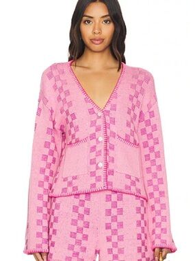 Pink Resort Wear - Knit Set